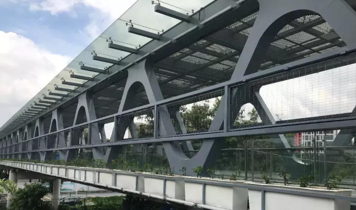 黄石论管桁架结构工程弯管加工防锈处理的方法